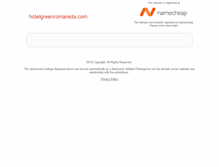 Tablet Screenshot of hotelgreenromareda.com